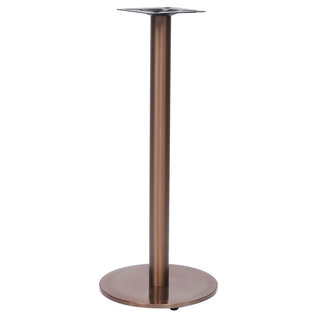 Bistro Table Leg Gold 45x107cm Stainless Steel - Sid & Sam