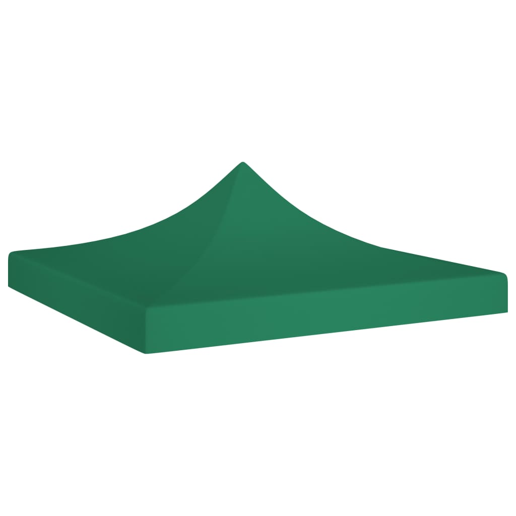 Party Tent Roof 3x3 m Green 270 g/m2 - Unbeatable Bargains