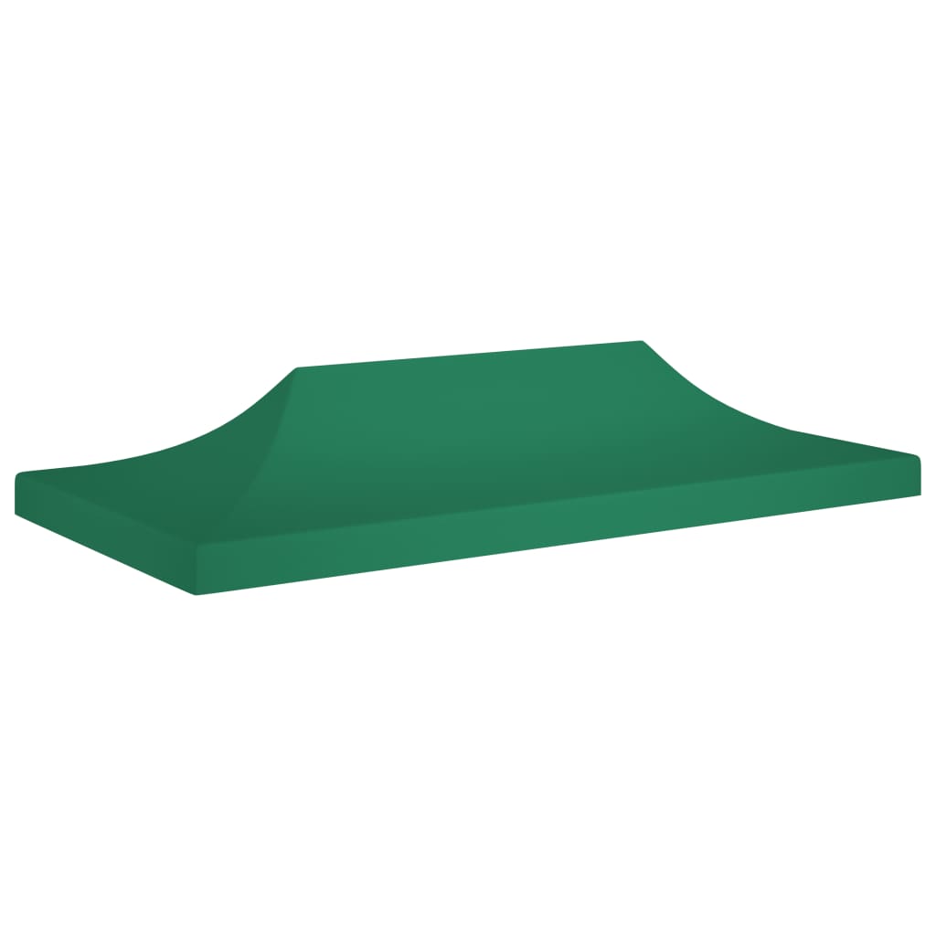 Party Tent Roof 6x3 m Green 270 g/m2 - Design Hut