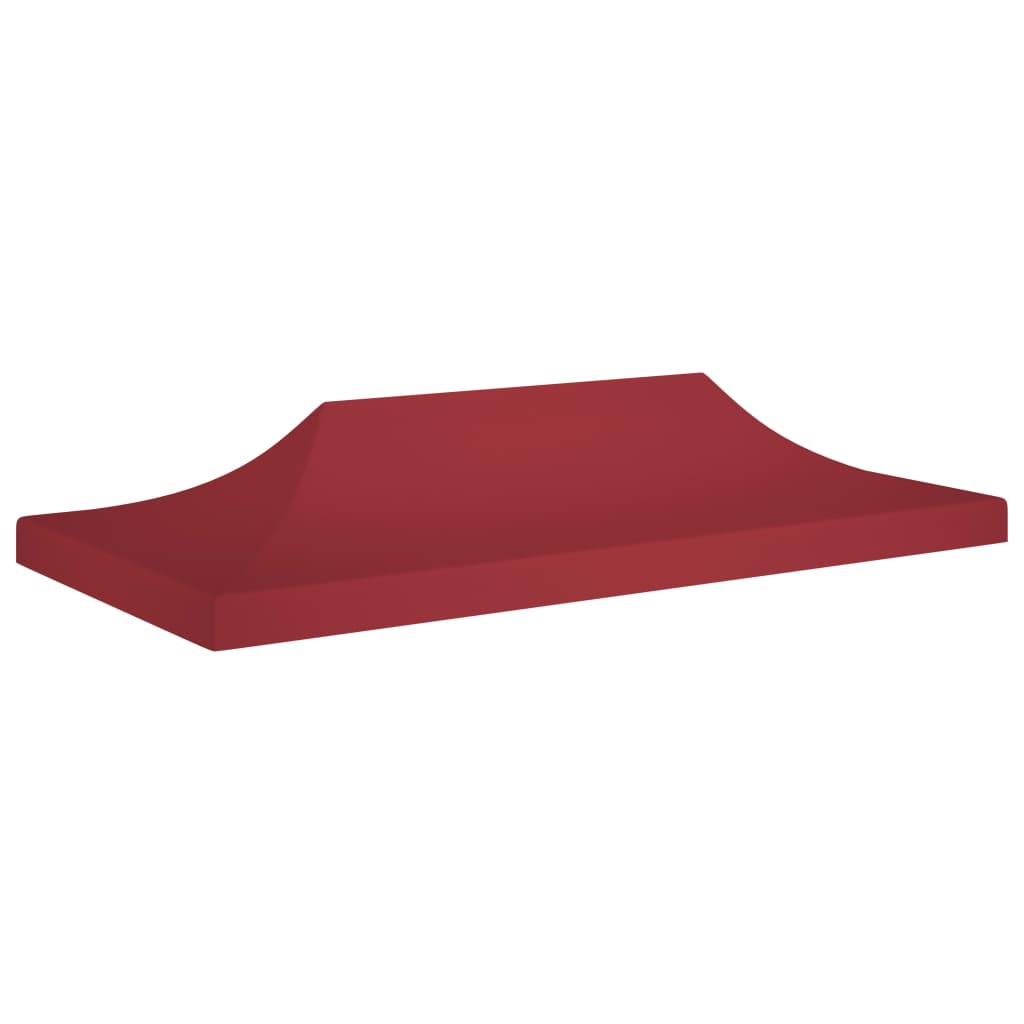 Party Tent Roof 6x3 m Burgundy 270 g/m2 - Sid & Sam