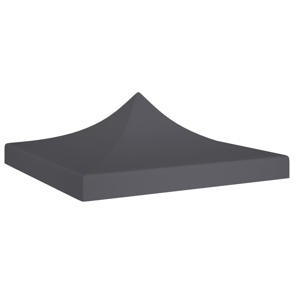 Party Tent Roof 2x2 m Anthracite 270 g/m2 - Unbeatable Bargains