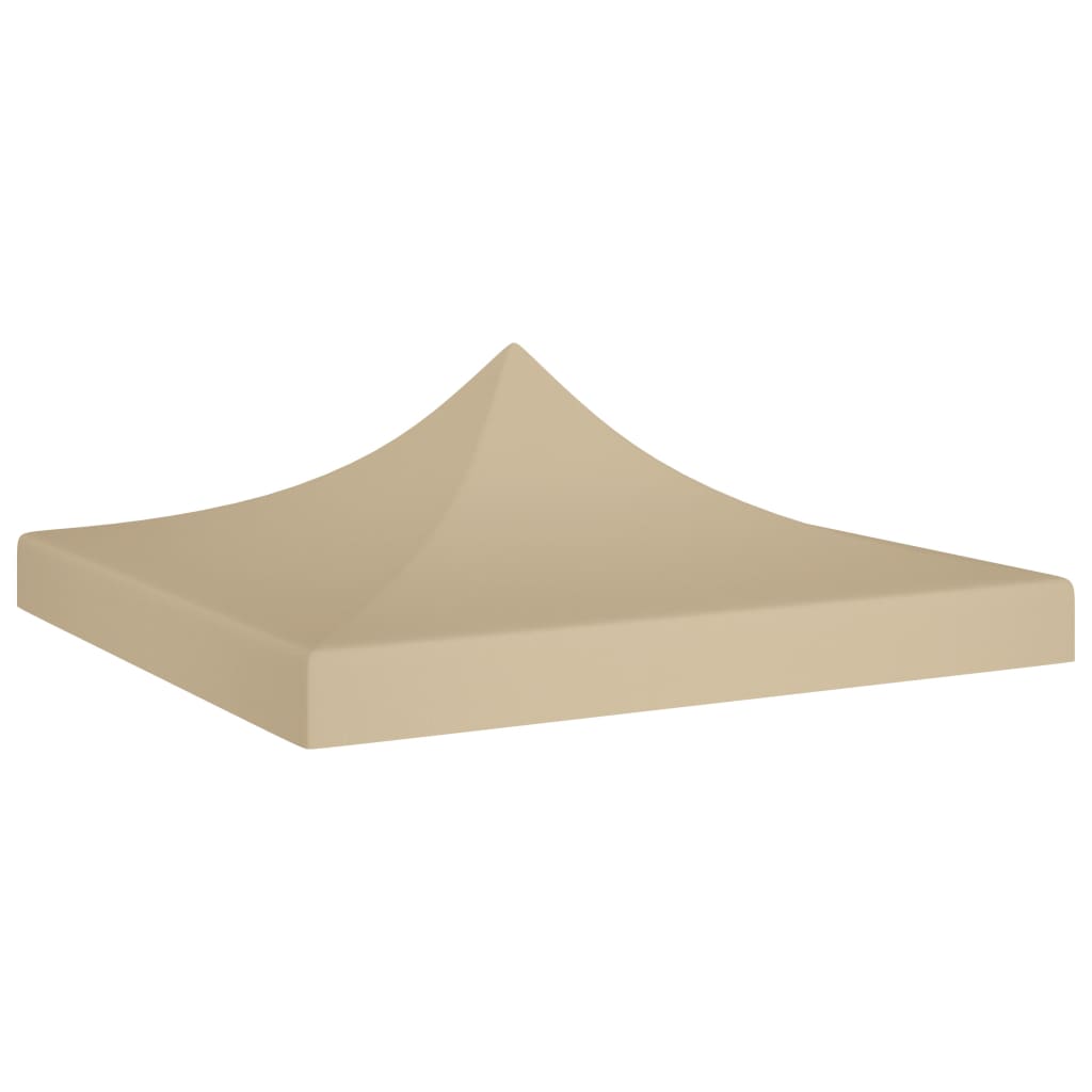 Party Tent Roof 2x2 m Beige 270 g/m2 - Style and Chic