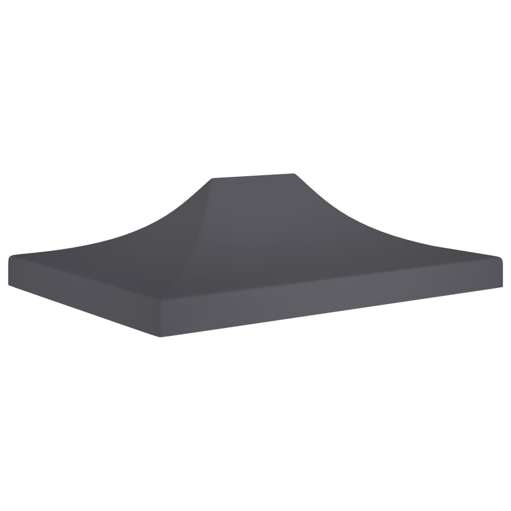 Party Tent Roof 4x3 m Anthracite 270 g/m2 - The Home Maker