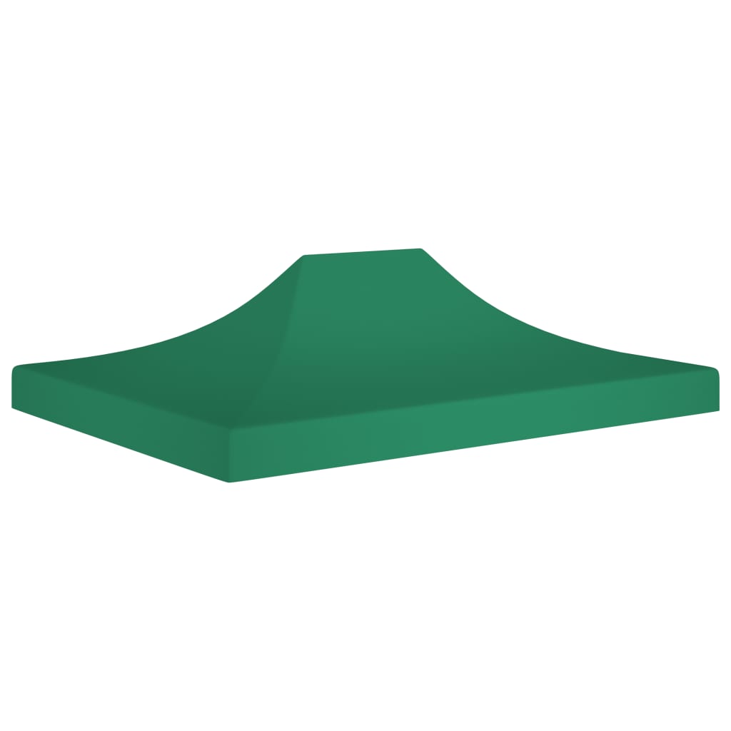 Party Tent Roof 4x3 m Green 270 g/m2 - Design Hut