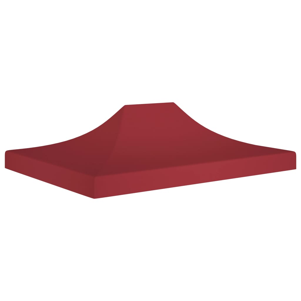 Party Tent Roof 4x3 m Burgundy 270 g/m2 - R and M Furniture