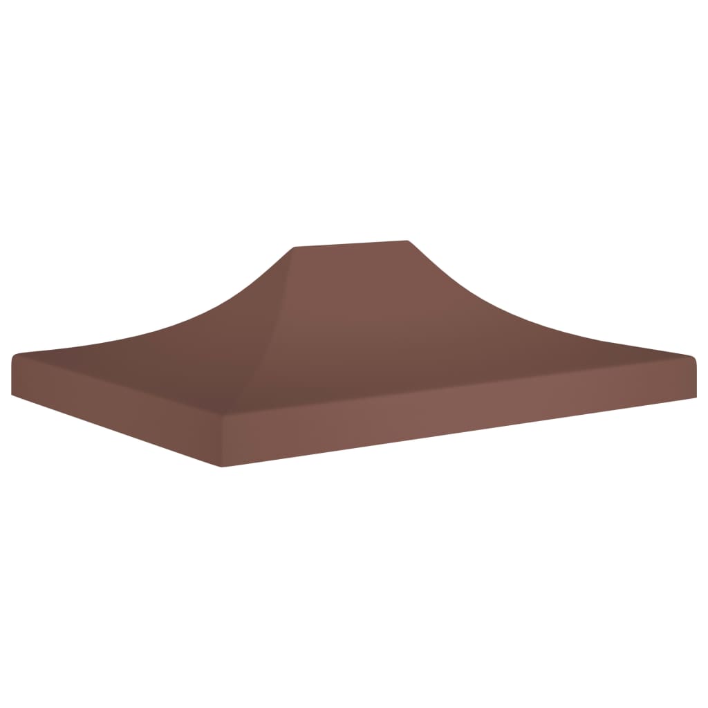 Party Tent Roof 4x3 m Brown 270 g/m2 - Tyrell & Tyrell