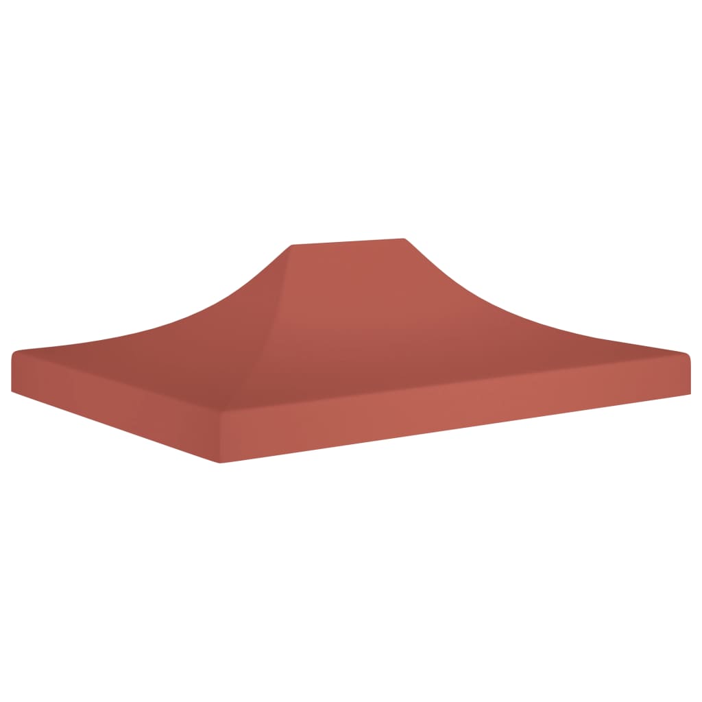 Party Tent Roof 4x3 m Terracotta 270 g/m2 - Unbeatable Bargains