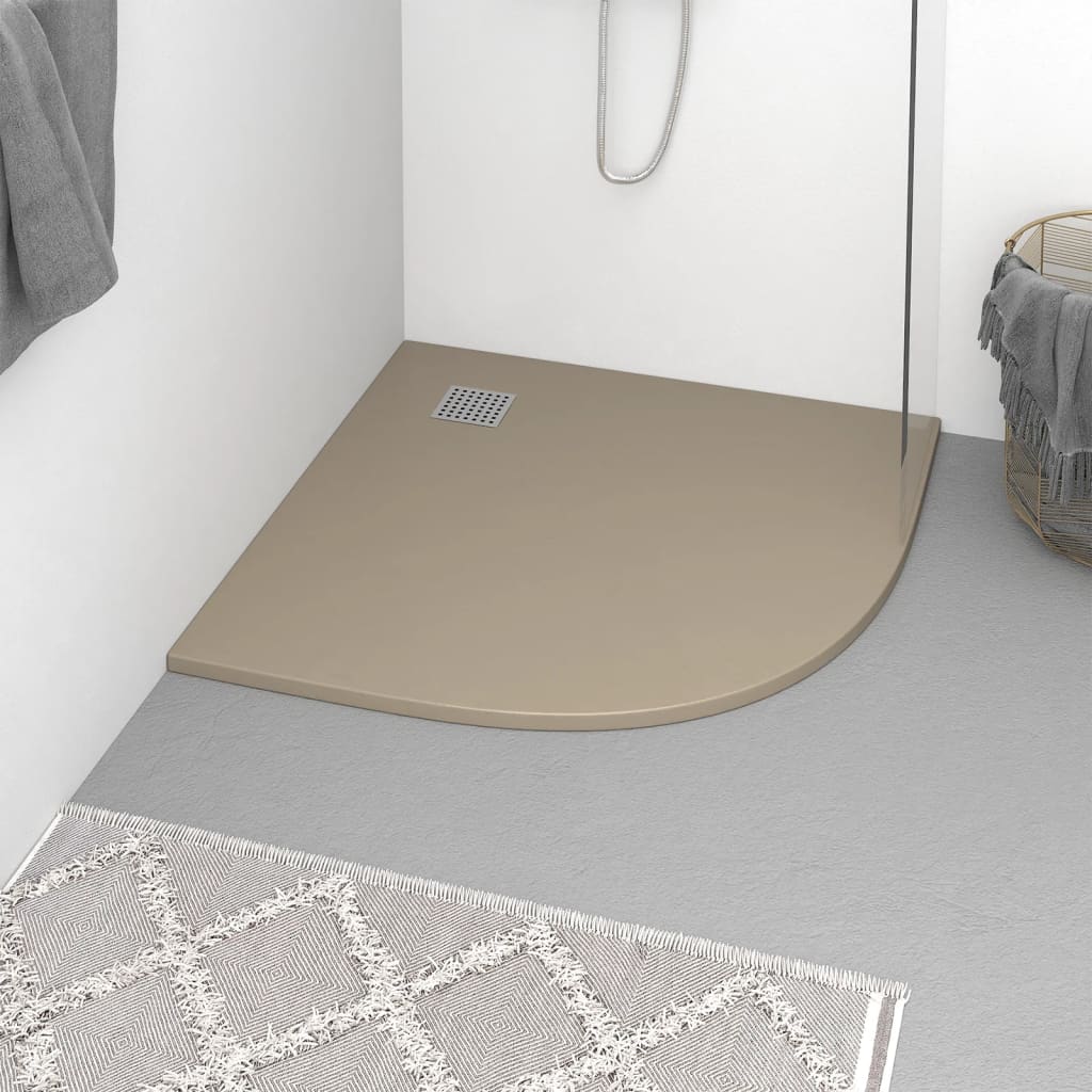 Shower Base Tray SMC Brown 90x90cm - Millennium Furniture