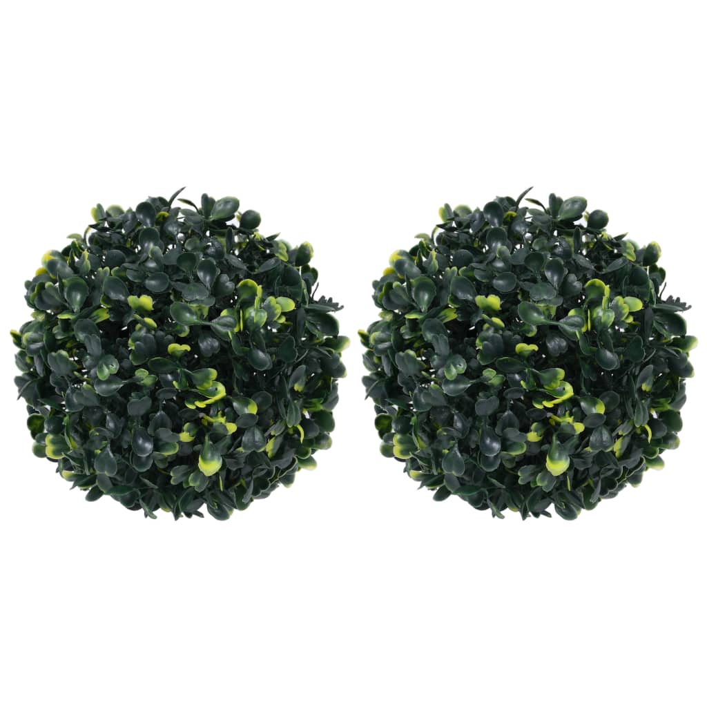 Artificial Boxwood Balls 2 pcs 22 cm - Unbeatable Bargains