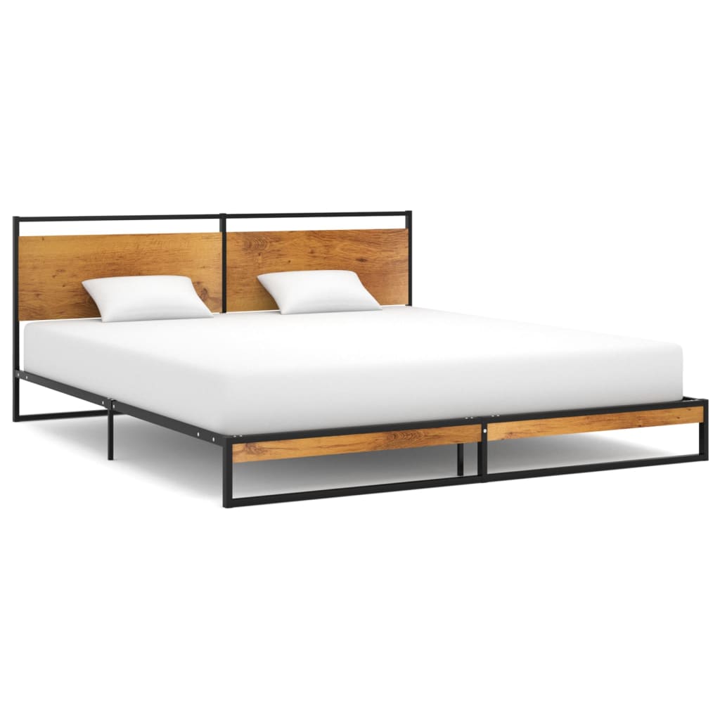 Bed Frame Metal 180x200 cm Super King - Merlin Deals