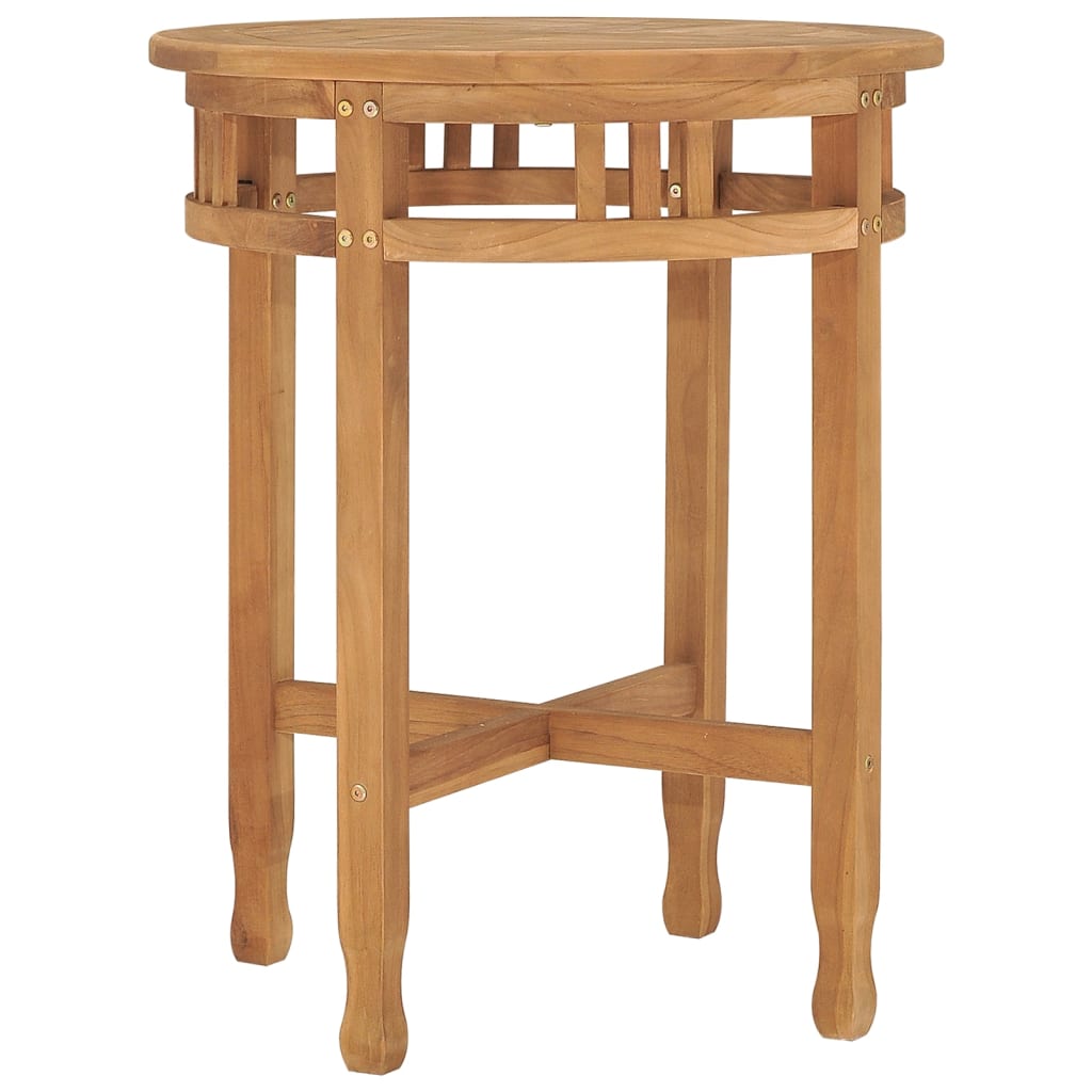Bistro Table 60x75.5 cm Solid Teak Wood - Sid & Sam