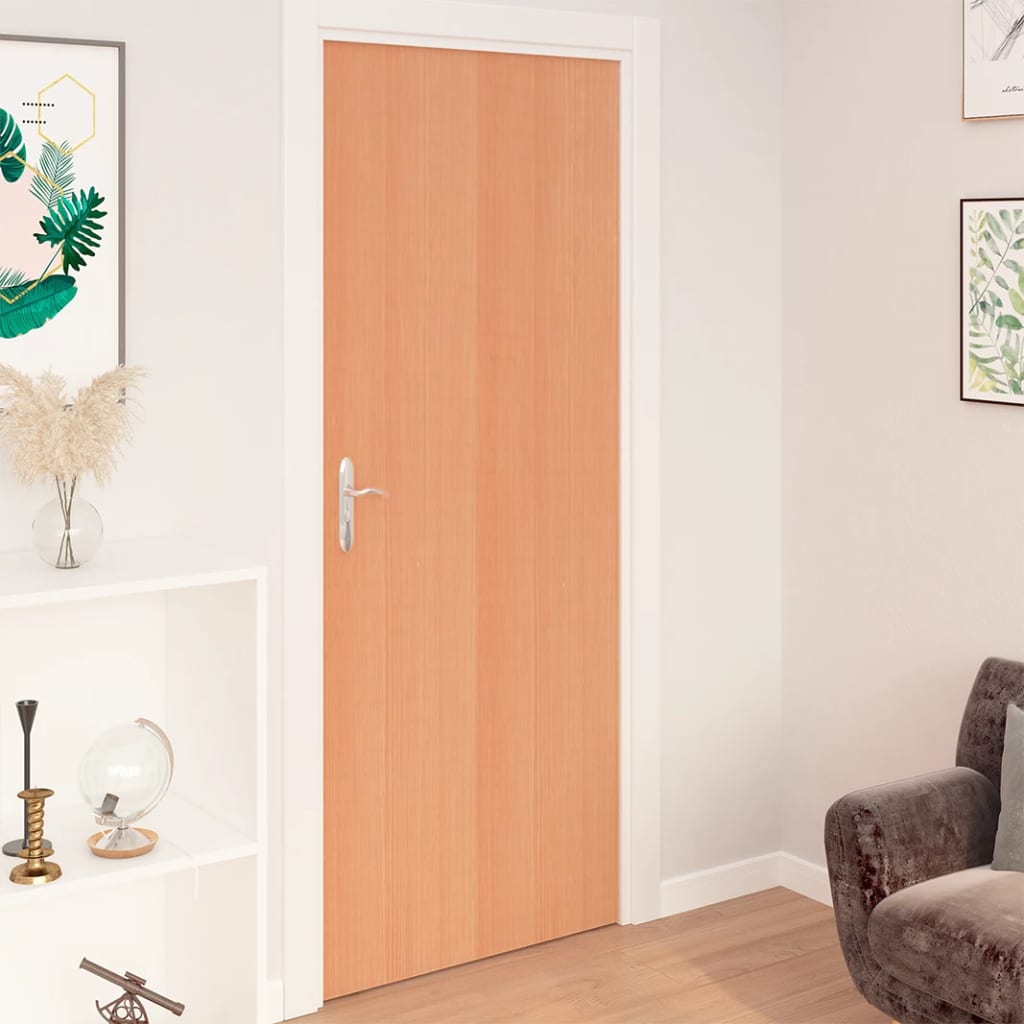 Self-adhesive Furniture Films 2 pcs Japanese Oak 500x90 cm PVC - Brittle & Co