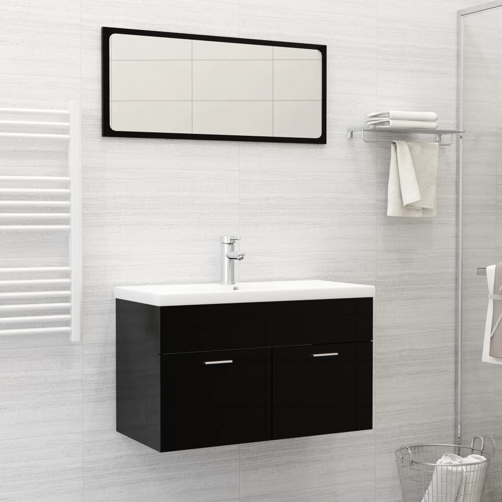 Built-in Basin with Faucet 81x39x18 cm Ceramic White - Discount Dealers
