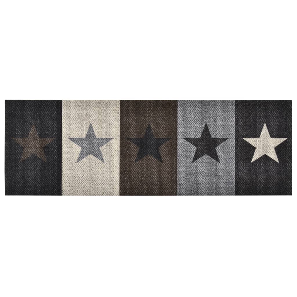 Kitchen Carpet Washable Stars 45x150 cm - R and M Furniture