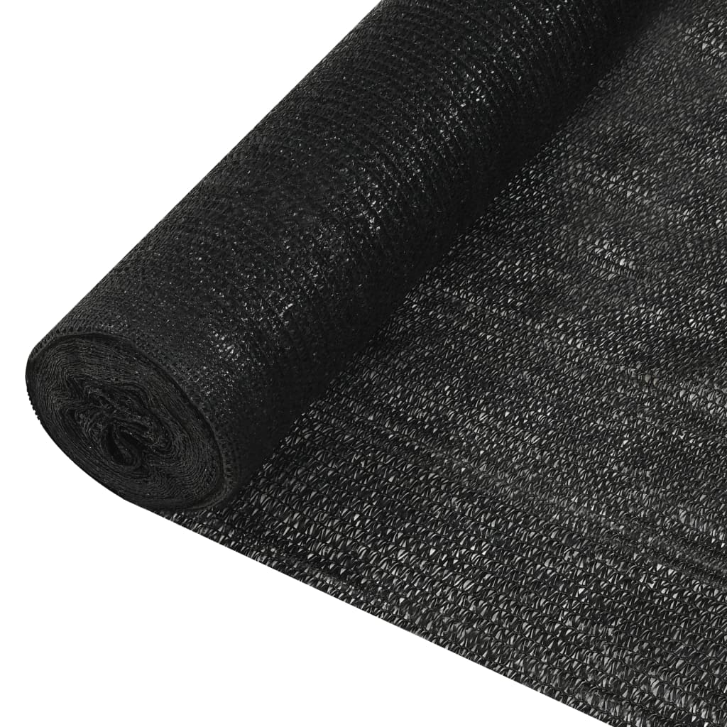 Privacy Net Black 1.5x50 m HDPE 195 g/m2 - Sid & Sam
