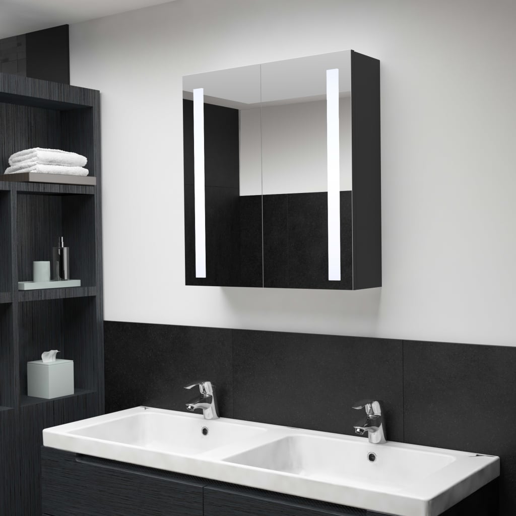 LED Bathroom Mirror Cabinet 62x14x60cm - All Things Good