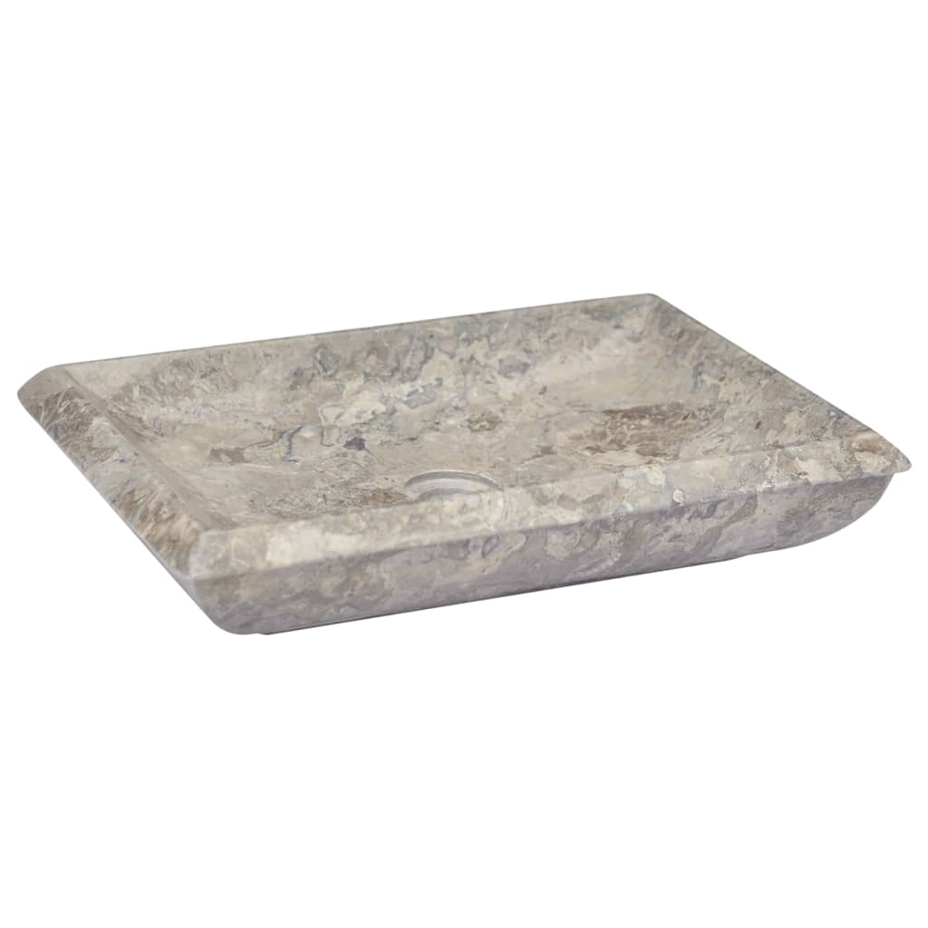 Sink Grey 50x35x10 cm Marble - Millennium Furniture