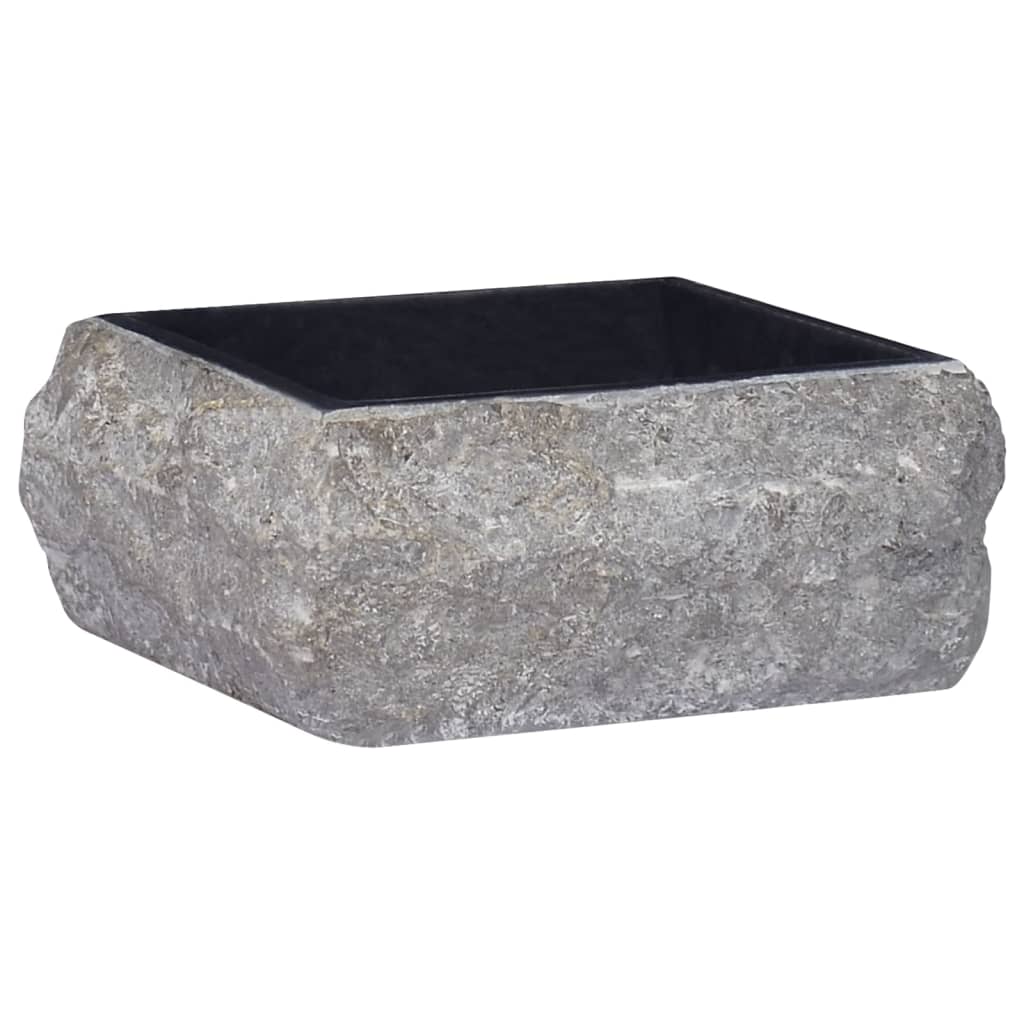 Sink Black 30x30x13 cm Marble - Sid & Sam