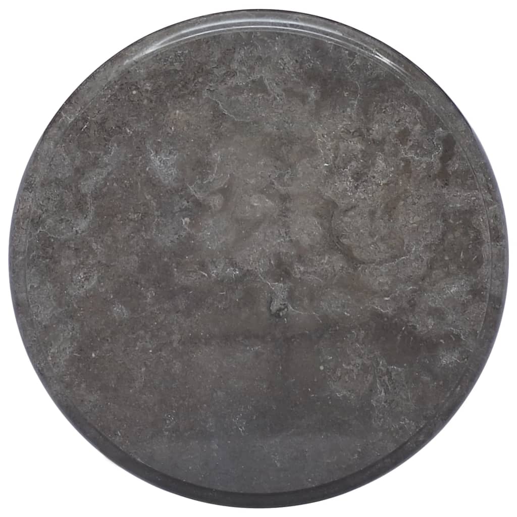 Table Top Black Ã ̃40x2.5 cm Marble - Casper Homes