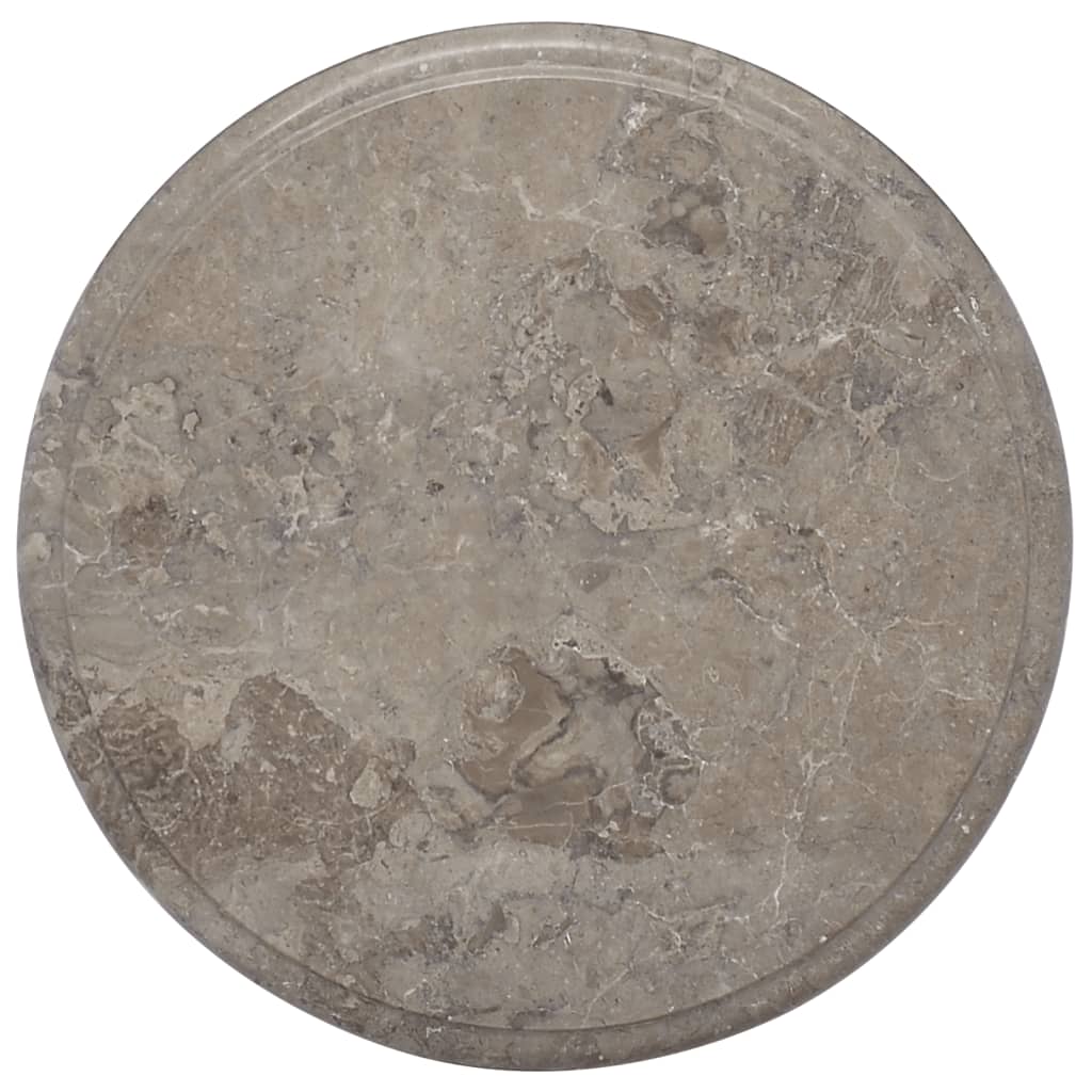 Table Top Grey Ã ̃40x2.5 cm Marble - R and M Furniture