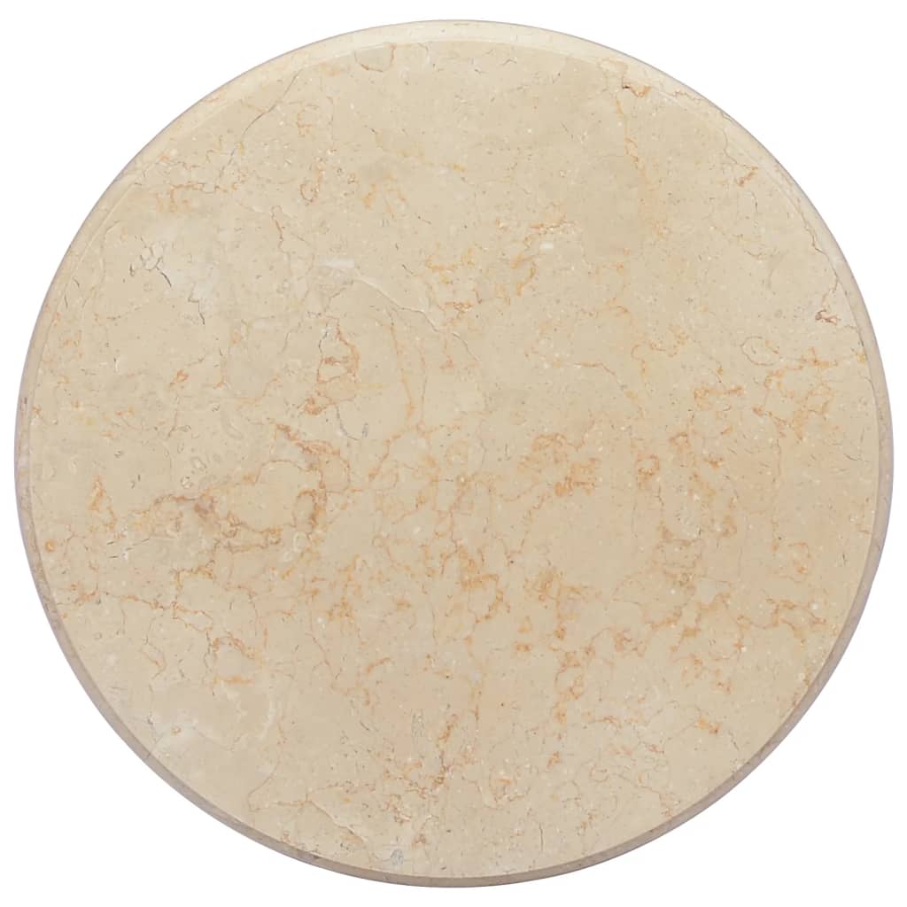 Table Top Cream Ã ̃50x2.5 cm Marble - Style and Chic