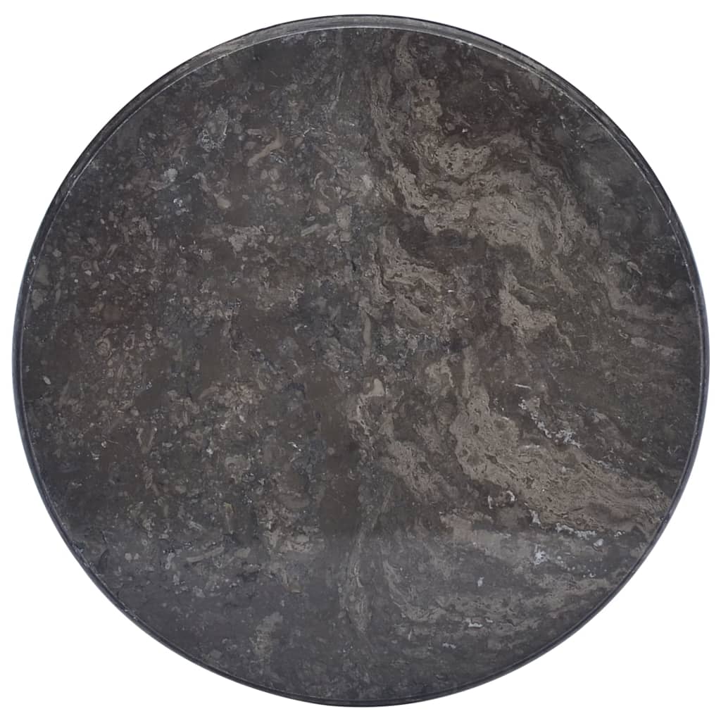Table Top Black Ã ̃50x2.5 cm Marble - All Things Good