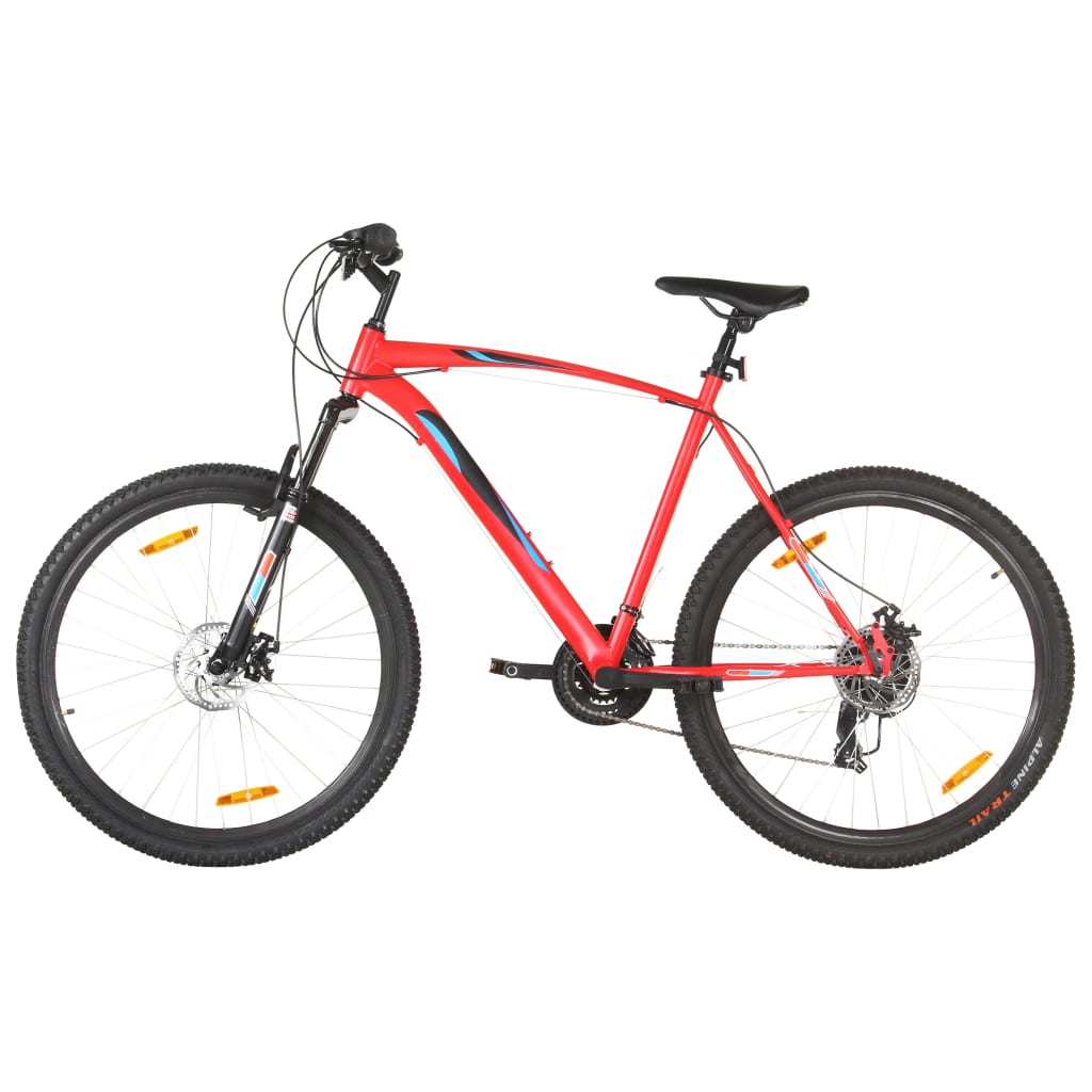 Mountain Bike 21 Speed 29 inch Wheel 53 cm Frame Red - Brittle & Co