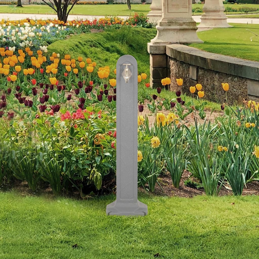 Garden Tanker with Faucet Light Grey Stone Look - R and M Furniture