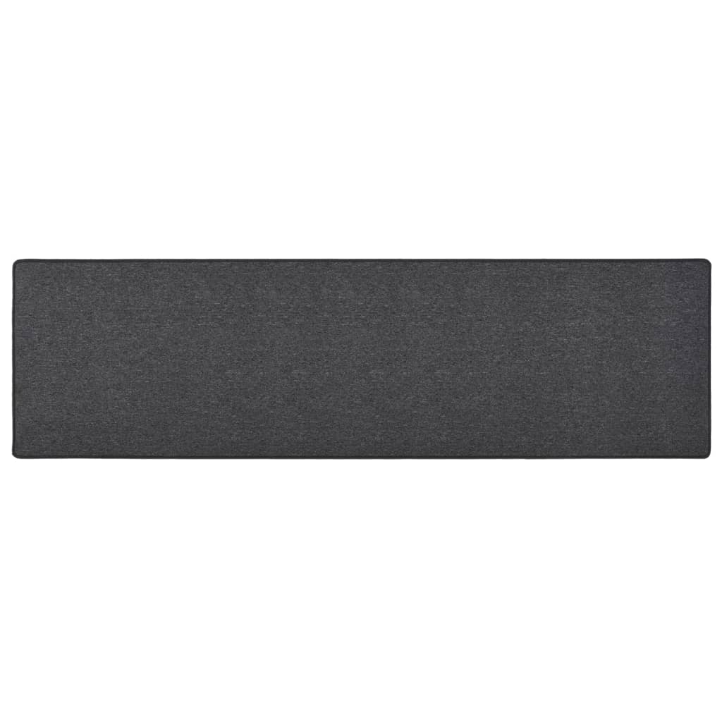 Carpet Runner Anthracite 80x300 cm - Decor Base
