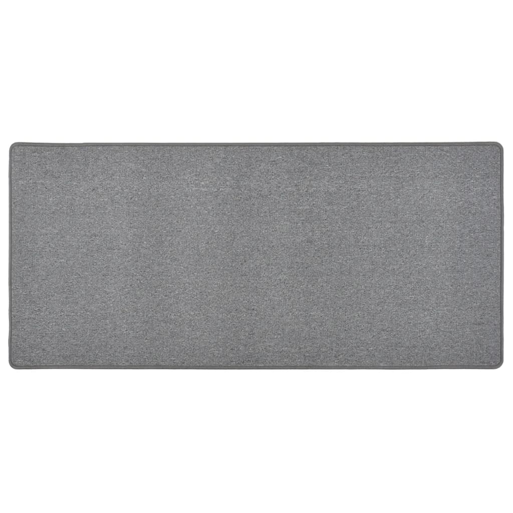 Carpet Runner Dark Grey 80x150 cm - Unbeatable Bargains