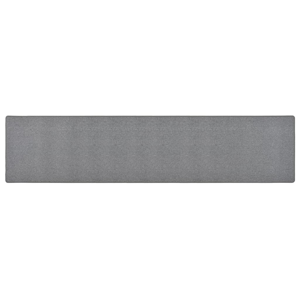 Carpet Runner Dark Grey 80x400 cm - Design Hut