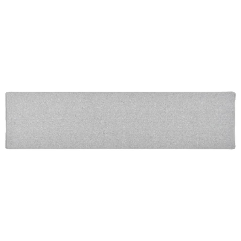 Carpet Runner Light Grey 50x200 cm - Casper Homes