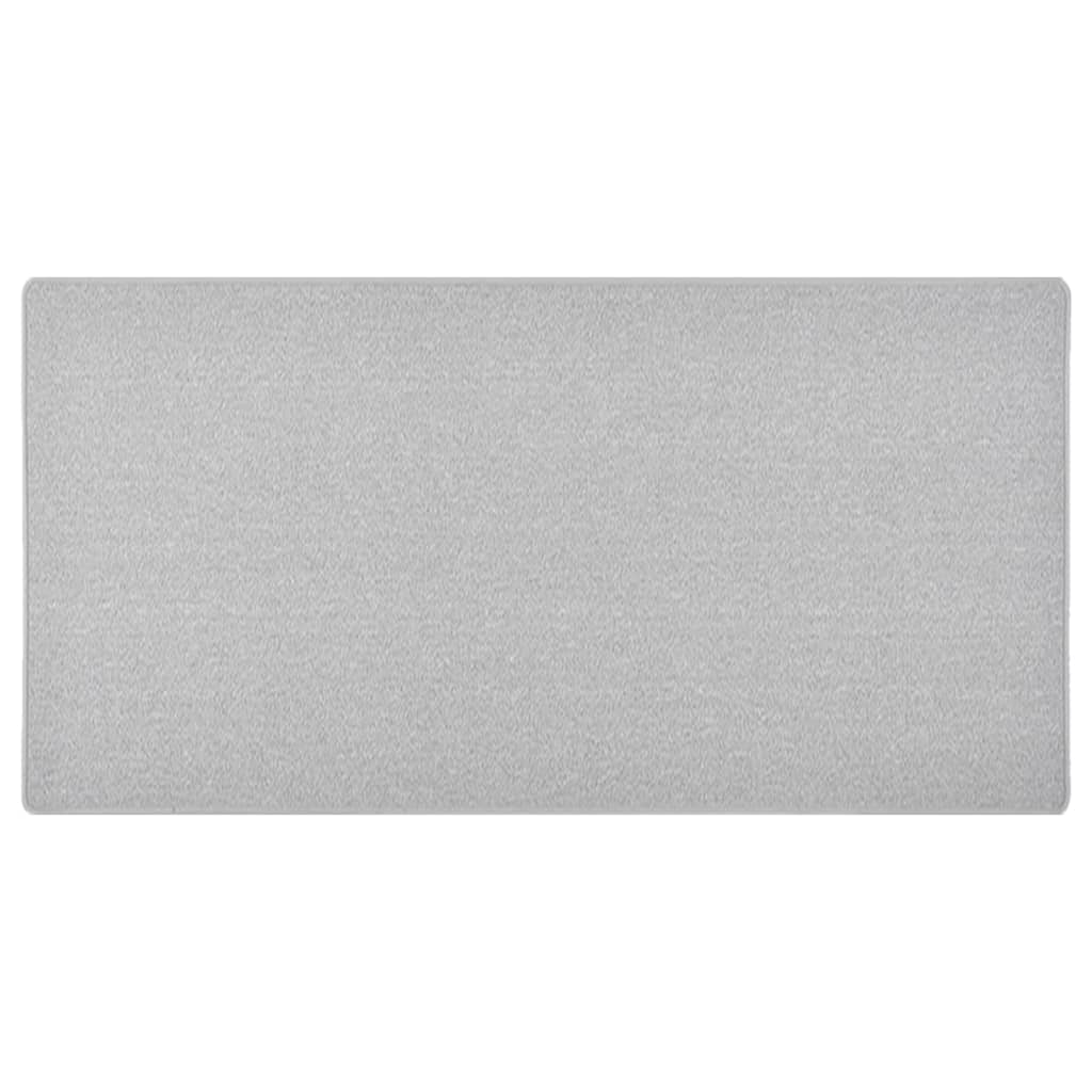 Carpet Runner Light Grey 80x150 cm - Decor Base