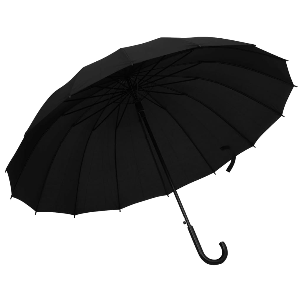 Umbrella Automatic Black 120 cm - Millennium Furniture
