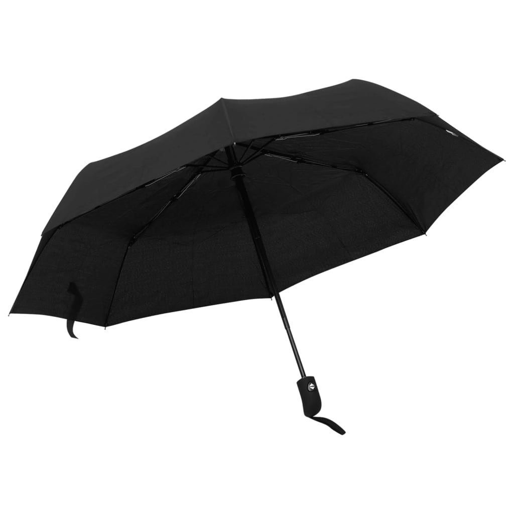 Automatic Folding Umbrella Black 95 cm - Discount Dealers