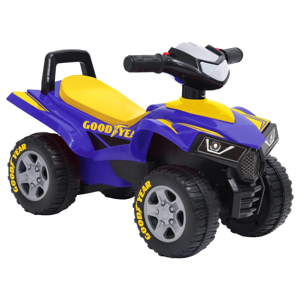 Children's Ride-on Quad Good Year Blue - Discount Dealers