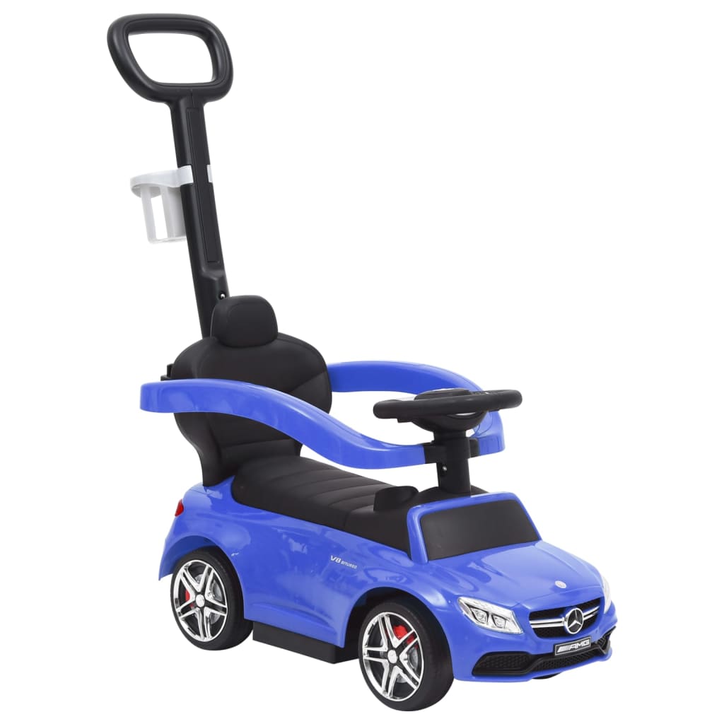 Mercedes-Benz C63 Push Walk Car - Blue - The Home Maker