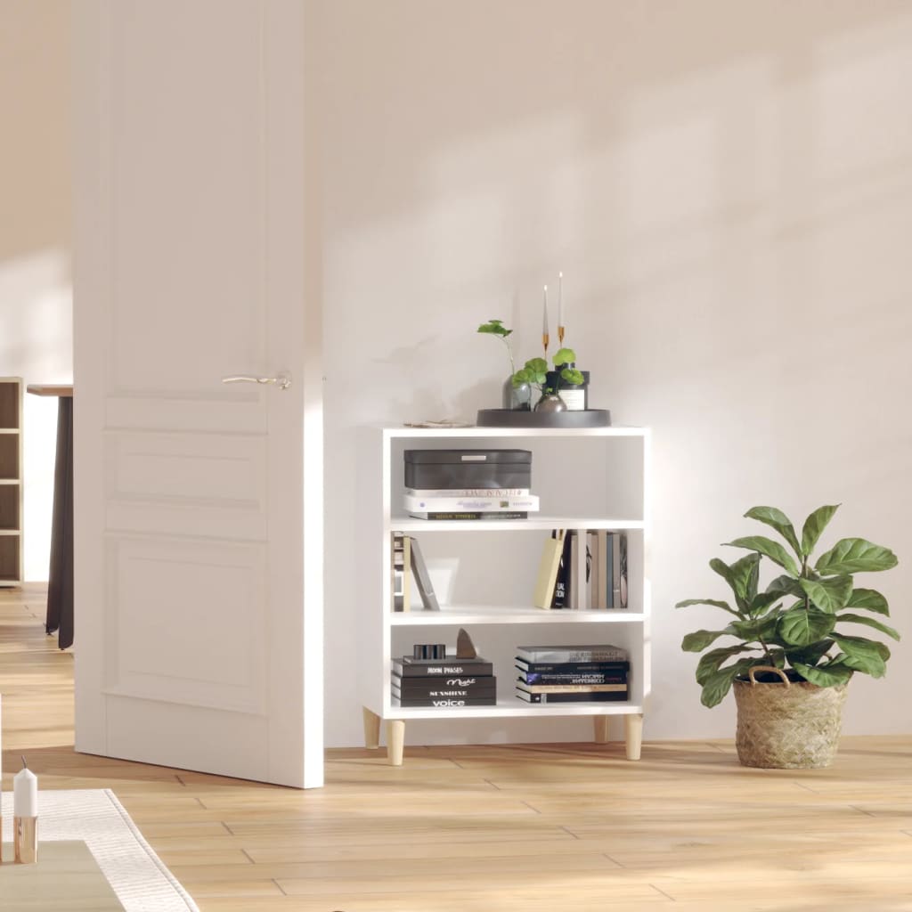Sideboard White 57x35x70 cm Engineered Wood - Discount Dealers