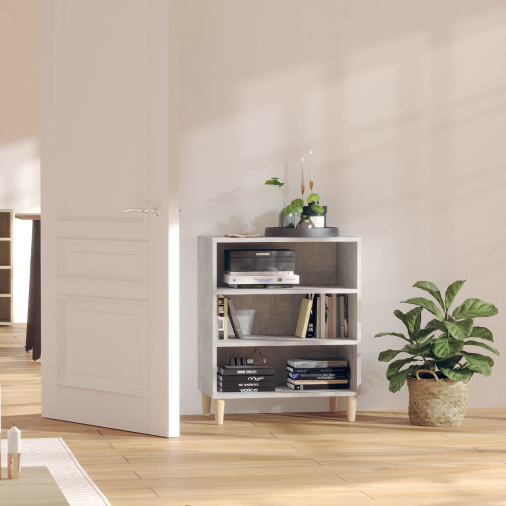 Sideboard Concrete Grey 57x35x70 cm Engineered Wood - Tyrell & Tyrell