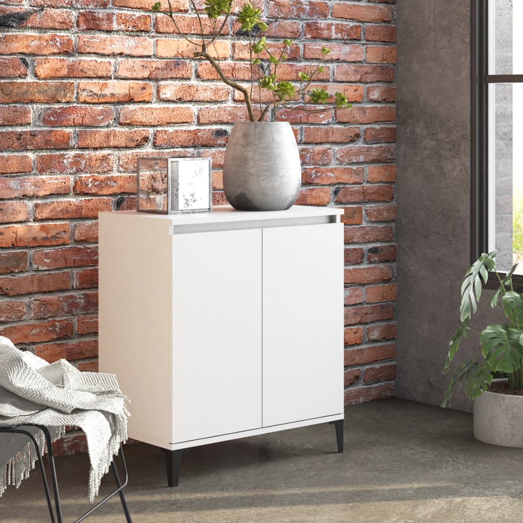 Sideboard White 60x35x70 cm Engineered Wood - Direct Imports