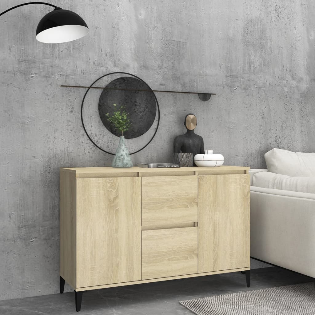 Sideboard Sonoma Oak 104x35x70 cm Engineered Wood - Sid & Sam
