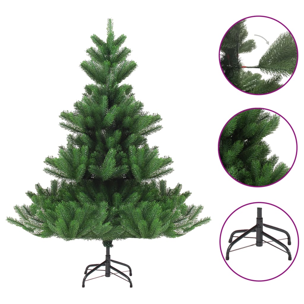 Roche Nordmann Fir Artificial Christmas Tree Green 210cm - Sid & Sam