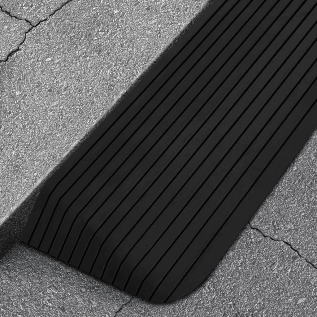 Threshold Ramp 110x41x5 cm Rubber - Unbeatable Bargains