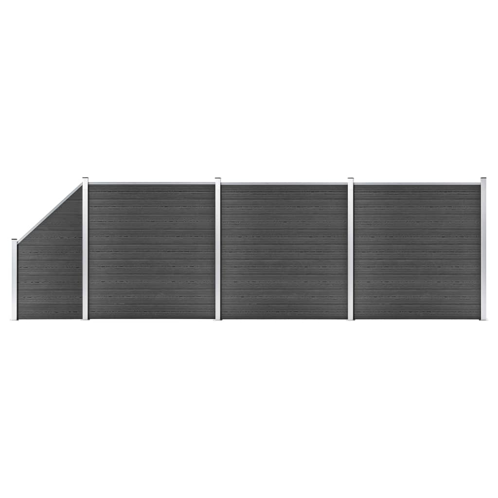 Fence Panel Set WPC 619x - Style and Chic