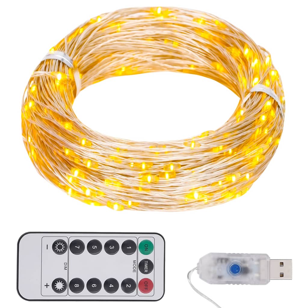 LED String with 300 LEDs Warm White 30 m - Tyrell & Tyrell