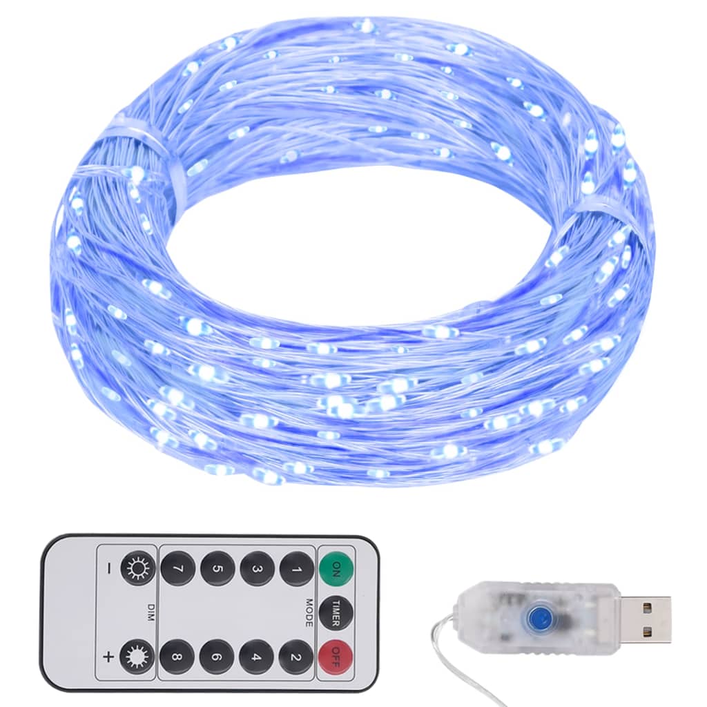 LED String with 300 LEDs Blue 30 m - Casper Homes