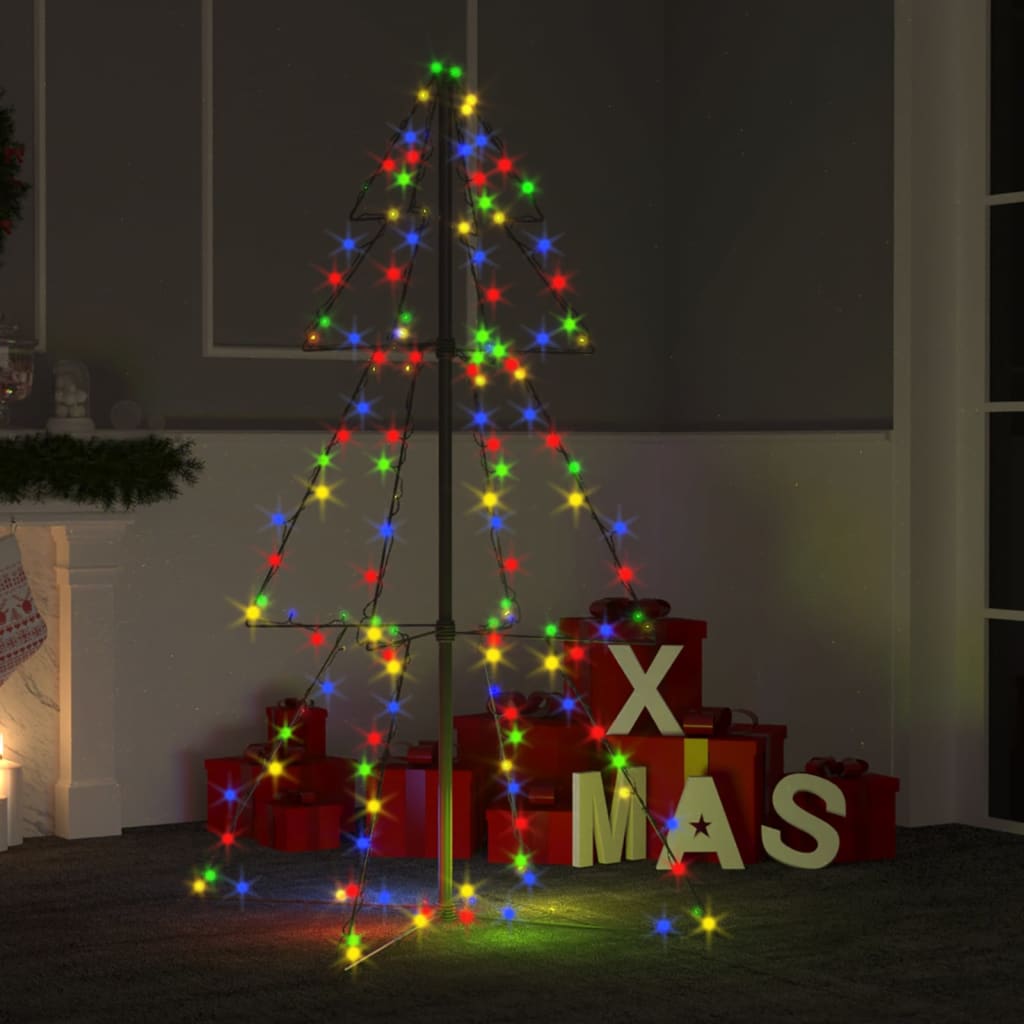 Nevis Cone Tree 160 LEDs Indoor Outdoor 78x120cm - Sid & Sam