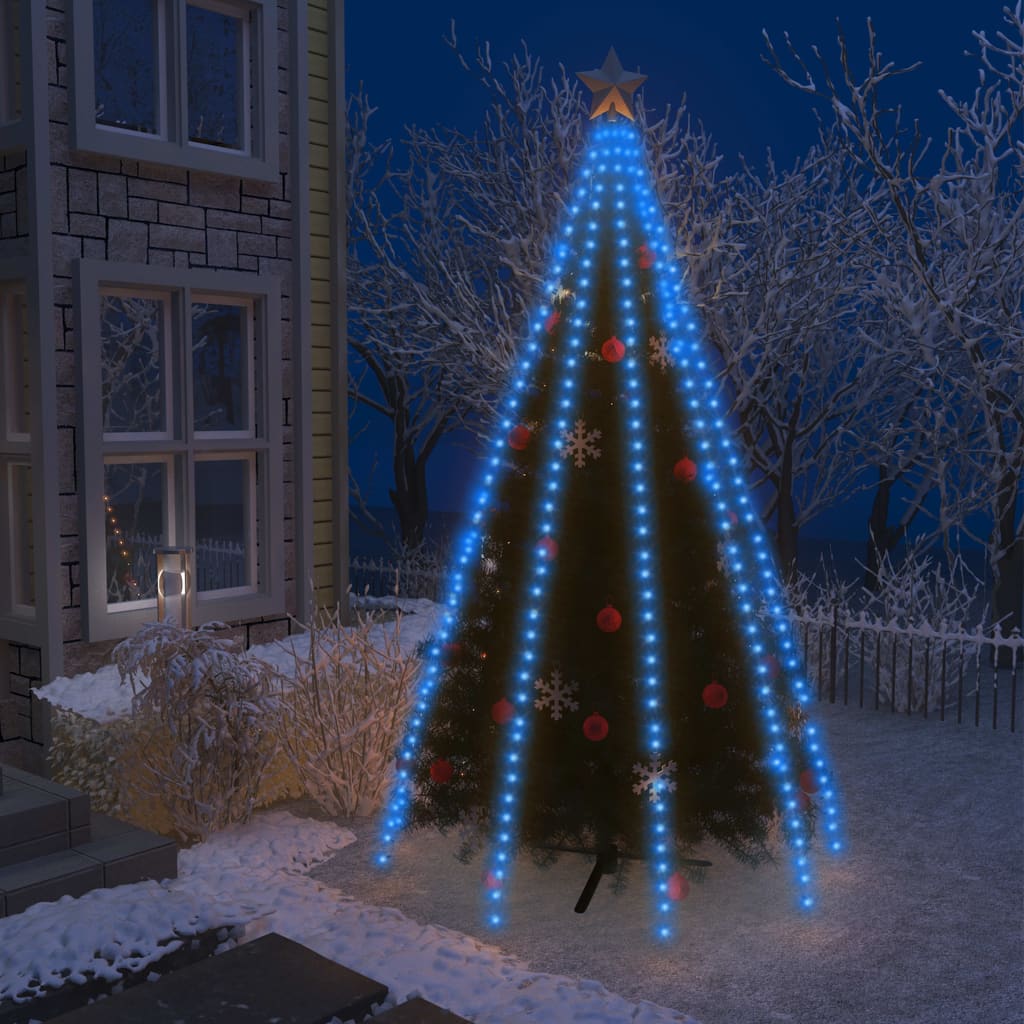 Faune Christmas Tree Net Lights with 400 LEDs Blue 400cm - Sid & Sam