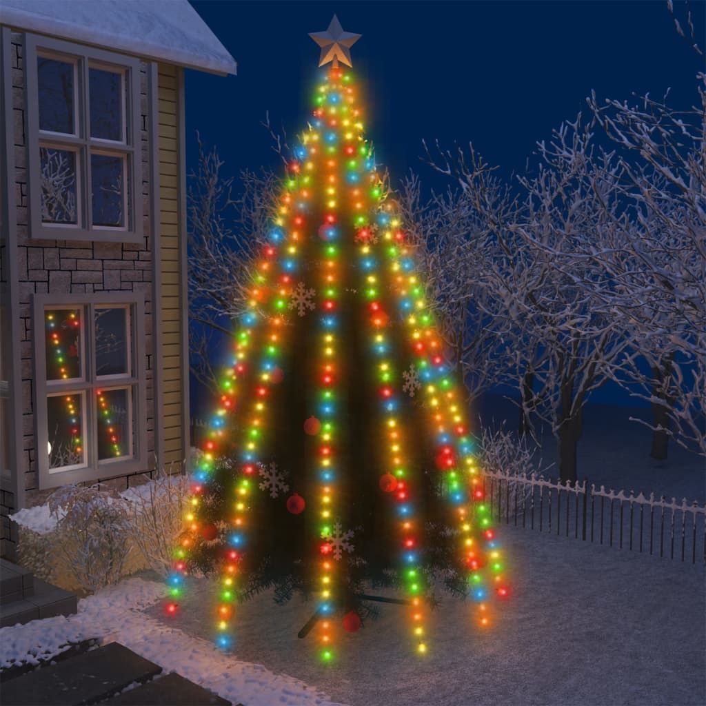 Tree Lights with 500 LEDs Colourful 500 cm Indoor Outdoor - Sid & Sam