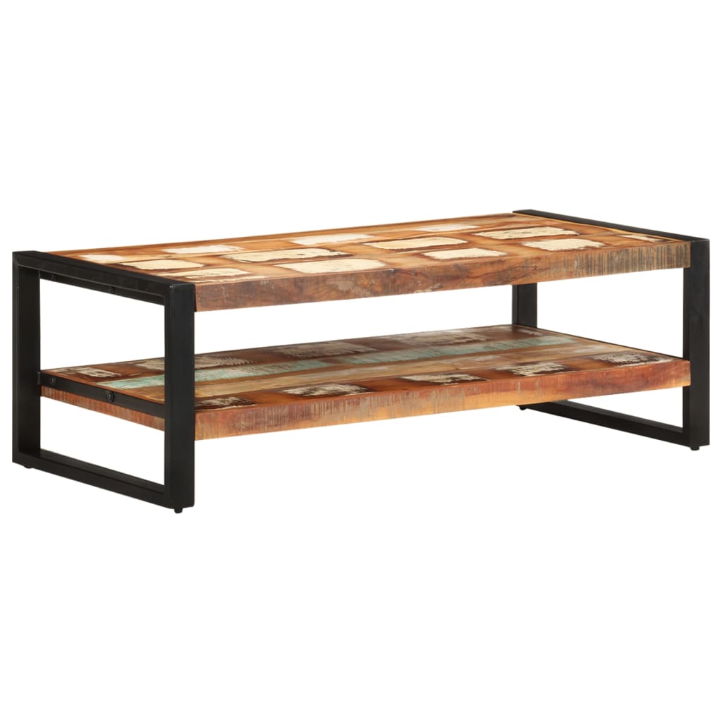 Coffee Table 120x60x40 cm Solid Reclaimed Wood - Discount Dealers